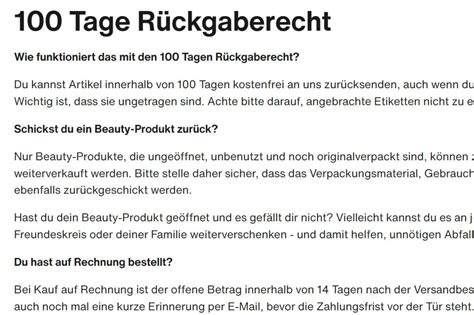 zalando wie lange rückgabe